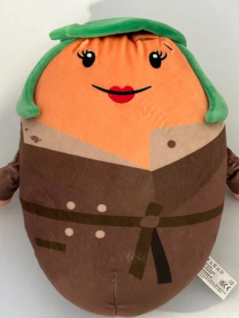 Squishees Carrot Plush Large Supersoft Ball Plush Soft Toy Collectible 13" #LH