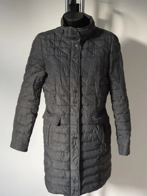 BONITA sehr schöne Winter Jacke  Long-Jacke/ Stepp-Mantel Gr.38 in Grau meliert
