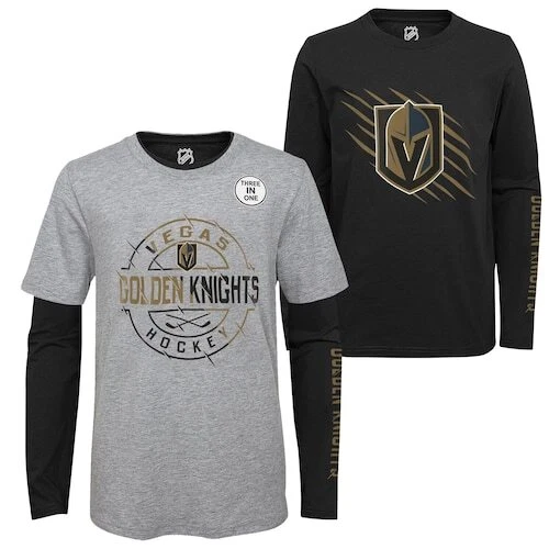 Las Vegas Knights 3 in 1 Combo T-Shirt - Pack - Youth