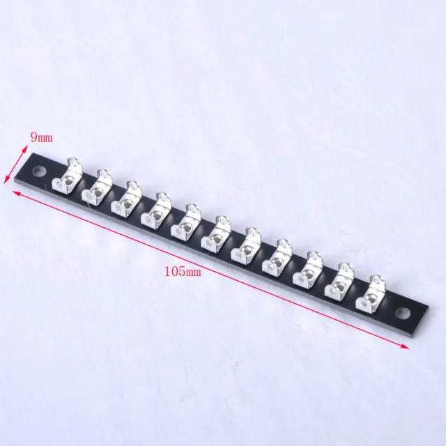 2pcs 11-Pin Tag Strip Turret Terminal Board Generic For HIFI DIY Tube Amplifier 6