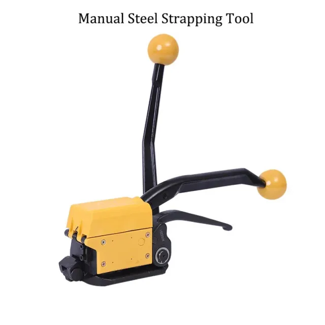 Handheld Steel Strapping Tool Manual Packaging Machine Buckle Free Sealless