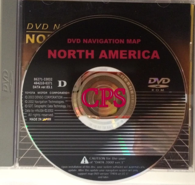 Introduce 62+ images dvd navigation map north america toyota In.thptnganamst.edu.vn