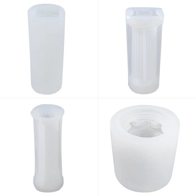 Moule Silicone Cœur Colonne 30,5 Cm - Pour Savon, Bougie, Gâteau, Pâtisserie, Facile à Démouler
