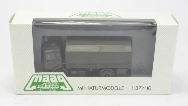 Miniature Camion Militaire Iveco Trakker 6x6 Avec Container 20 Pieds Bundeswehr Ho 4013150746793