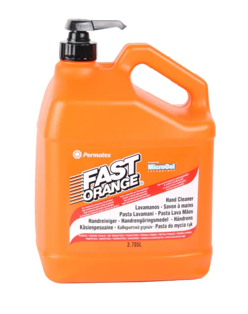 Handreiniger Permatex 'Fast Orange' 440 o. 3785 ml Aloe Vera, Jojobaöl Handpaste