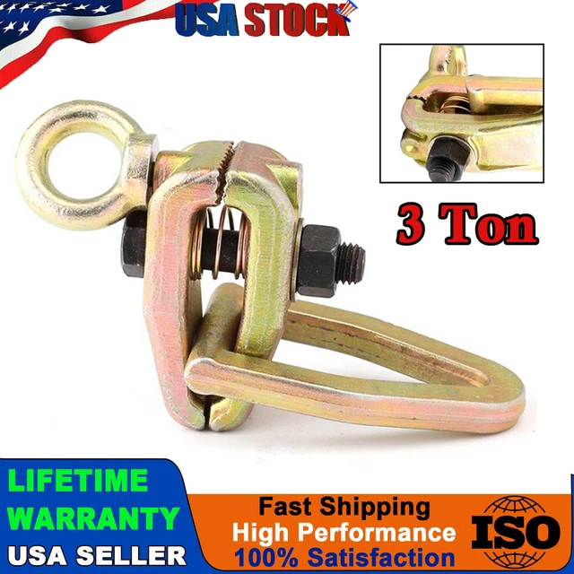 3 Ton 2 Way Clamp Frame Back Self-Tightening Auto Body Repair Pull Frame Work