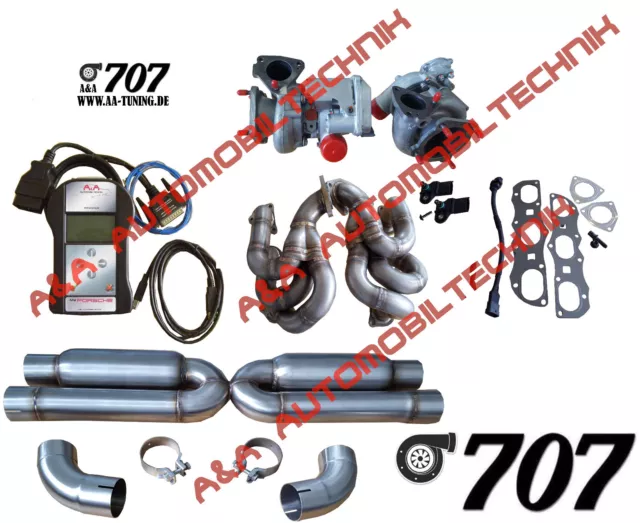 Porsche 997.2 Turbo / TurboS Upgrade Kit A&A "707" (Stage 3)