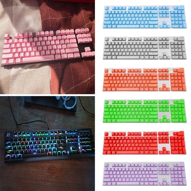 DESKTOP COMPUTER MECHANICAL Keyboard Keycaps Blank Keycaps Keyboard ...