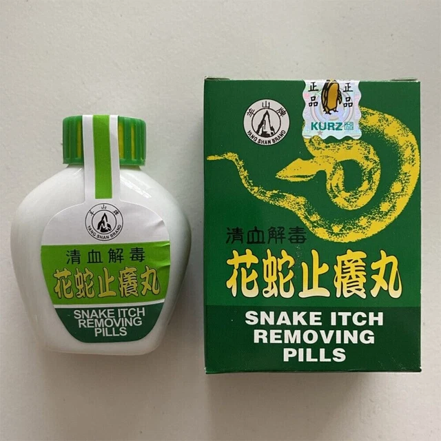 BESTDEAL  Píldoras para eliminar la picazón de serpiente para problemas de la piel eccema picazón
