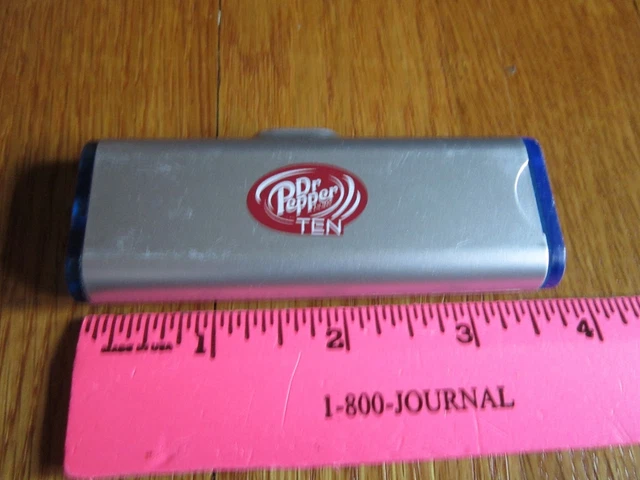 Dr Pepper Ten Collectible Dallas Mavericks Flashlight Lighted Screwdriver Rare