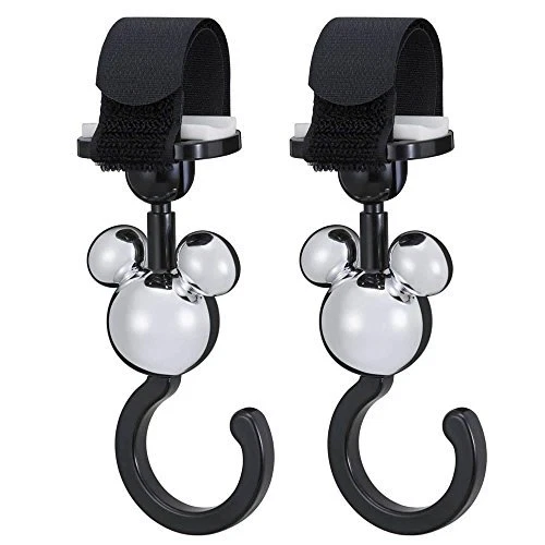 NAPOLEX Disney Mickey Mouse Shape Stroller Hook 360 degree rotation BD-112