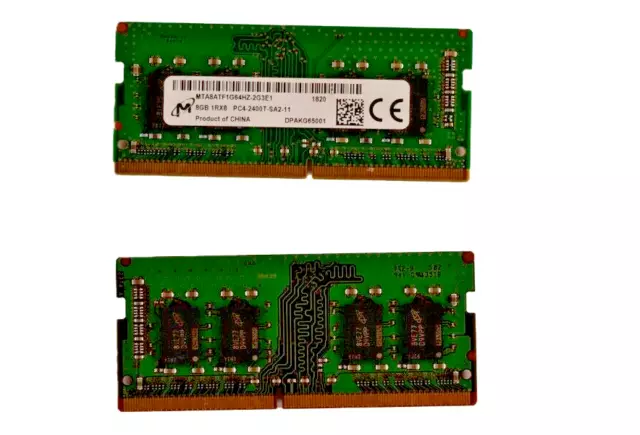 Micron 8gb 1Rx8 2400T SODIMM Laptop