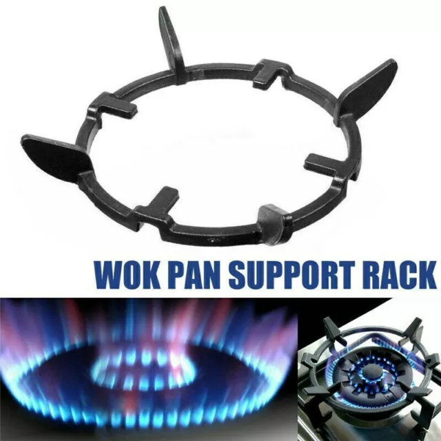 Universal Wok Support Pan Stand Tool Cast Iron Ring Cookers Gas Burner Hob Rack