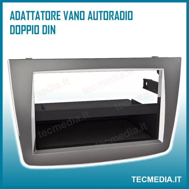 Adattatore Vano Autoradio Doppio Din per Alfa Mito 2008>