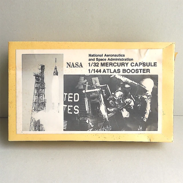 Maquette Revell H-1833:249 - Capsule Mercury & Atlas Booster - Rare - Occasion