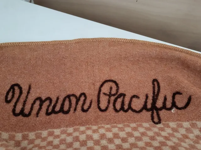 Union Pacific Railroad  Issued Wool Blanket