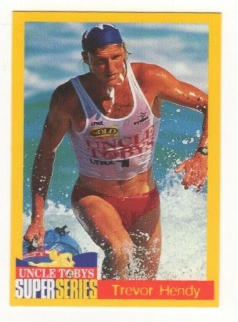 Uncle Tobys Cereal Trade Cards Ironman Trevor Hendy