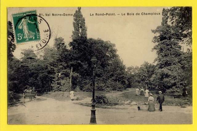 cpa FRANCE 95 - ARGENTEUIL Val Notre Dame BOIS de CHAMPIOUX Le Rond Point