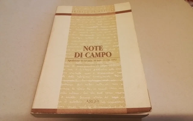 E. De Martino, NOTE DI CAMPO, Spedizione in Lucania....26f26 E. De Martino, NOTE DI CAMPO, Spedizione in Lucania....26f26