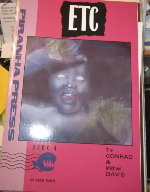 ETC comic book 4 DC Comics Piranha Press, Tim Conrad