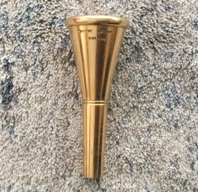 17C Trumpet Mouthpiece Brass Gold Plated Mouth For replacement Gift 