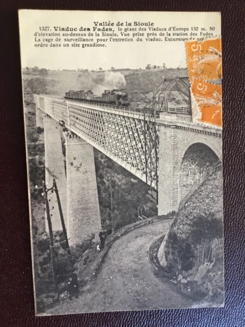 CPA 63 -Puy-de-Dôme - Vallée de la Sioule - Viaduc des Fades