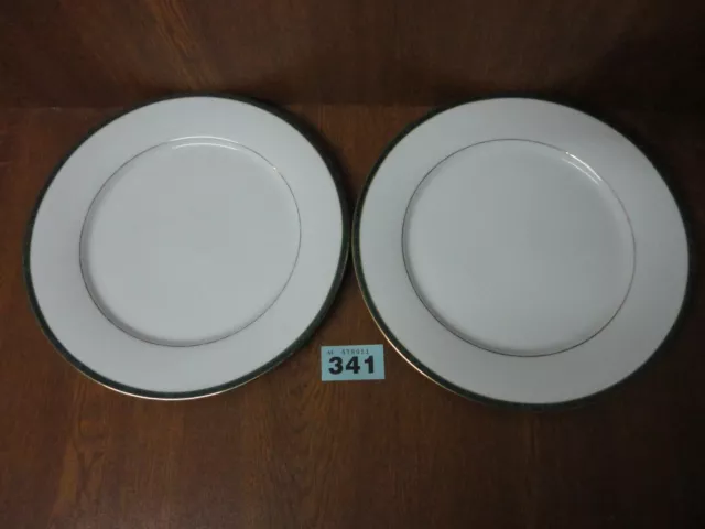 Boots Hanover Green - Pair of 27 cm Dinner Plates
