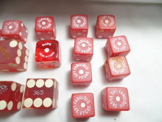 17 Vintage Casino Dice Las Vegas Harrah's Primm Valley 365 Fabulous Las Vegas