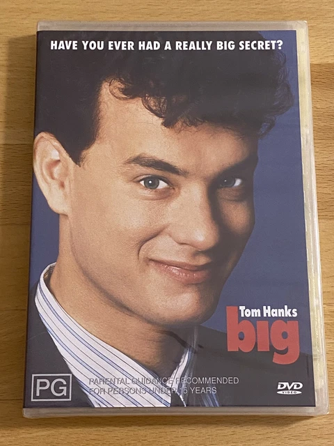 Big DVD 1988 Tom Hanks Elizabeth Perkins Region 4 New & Sealed