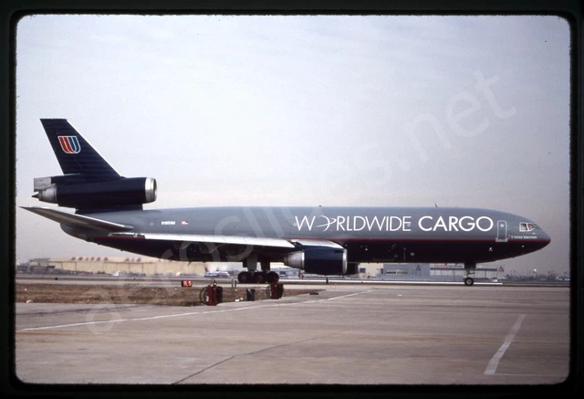United Cargo McDonnell Douglas DC-10-30F N1859U Apr 97 Kodachrome Slide/Dia