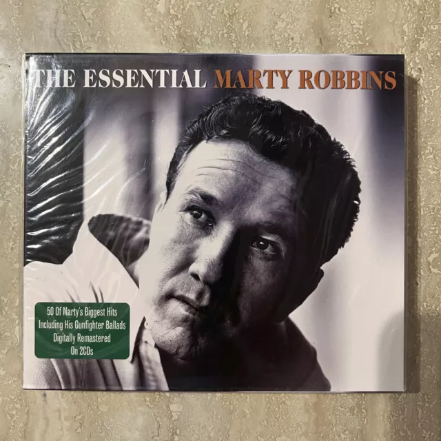 CD Marty Robbins The Essential Biggest Hits 2011 (2-CD's) (NEW) SEALED