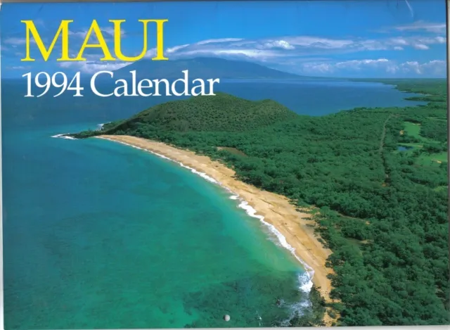 1994 Maui Calander