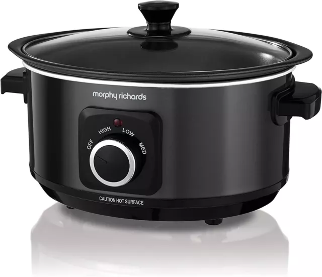 Morphy Richards Pentola lenta a cottura lenta 460012 3,5 L nera