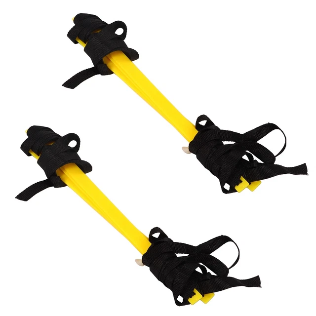 2 StüCk Agility Leiter 4 Sprossen Agility Speed Trainingsleiter Treppen Neu