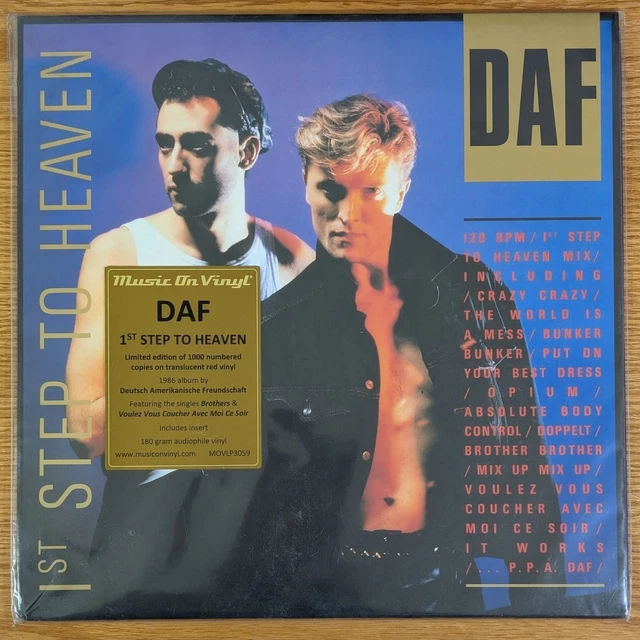 DAF – 1ST Step To Heaven - Translucent Red - 180G - 74/1000