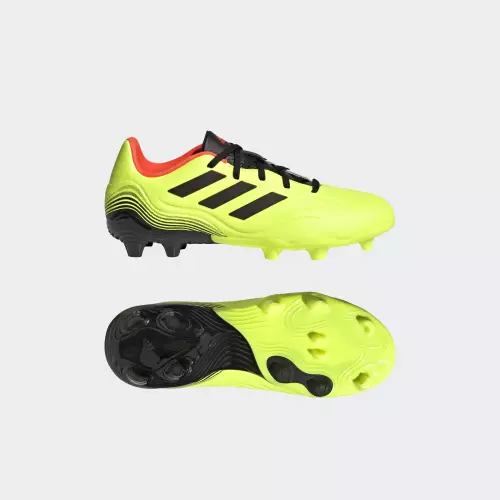 Adidas Copa Sense.3 Fg J Scarpe Da Calcio Stringate Ragazzi Giallo Fluo (32 Eu)