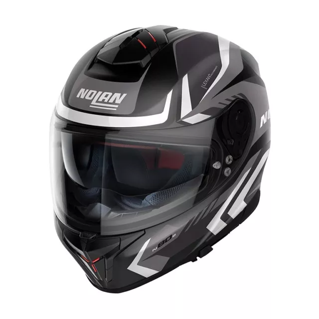 Casco Integrale Nolan N80-8 Rumble N-Com 58-Flat Black Taglia M