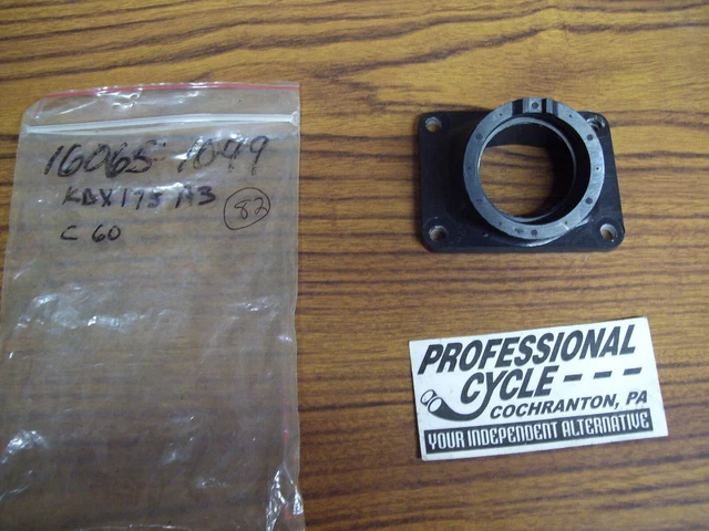 Kawasaki 82 KDX175-A3 NOS Carburetor Intake Boot 16065-1049