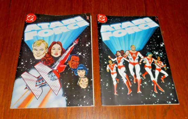 1982  Atari "Atari Force" DC Comics  Vol. 1  & 2