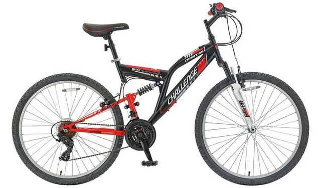 Challenge beacon 26 inch front deals suspension male folding bike