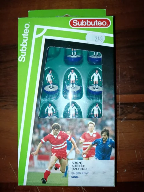 Subbuteo Lw ,Team Completo Ref.63670, Auxerre,Italia 2Nd