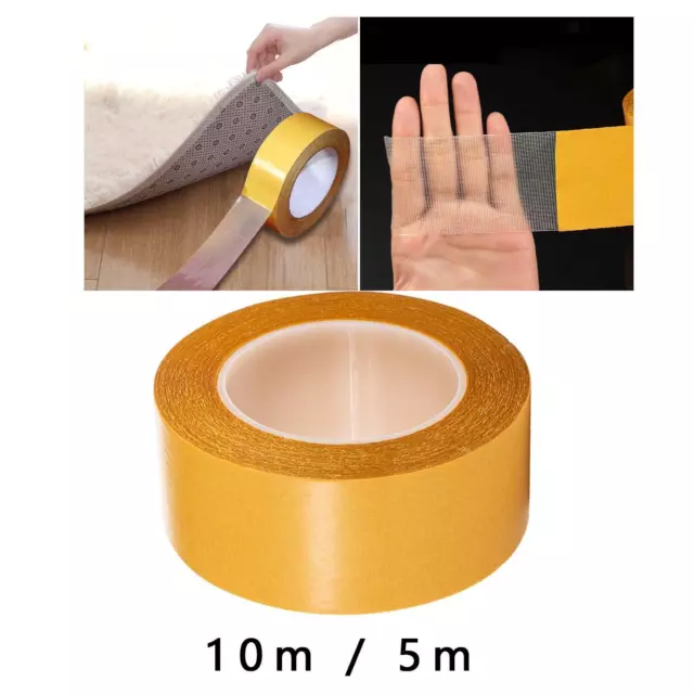 Double Sided Adhesive Tape, Strong Adhesive Woodworking Tape with Clear Acrylic