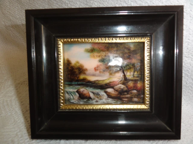 ANCIEN PETIT TABLEAU Email Bombe De Limoges Signe J Granger Maitre ...