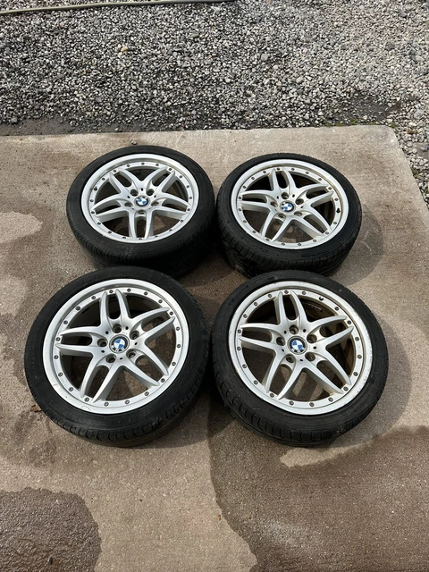 BMW E46 OEM Cromodora Style 71 Staggered 18x8 +47 18x8.5 +50 Wheels Rims 330i BMW E46 OEM Cromodora Style 71 Staggered 18x8 +47 18x8.5 +50 Wheels Rims 330i