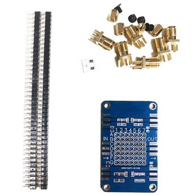 NanoVNA Test Board Kit VNA Test Demo Board Vector Network Analyzer Test T4R7