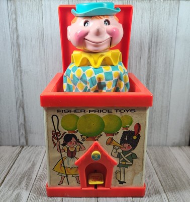 1970 fisher price jack in the box puppet
