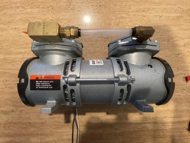 Gast Maa-P251-Mb Compressor/Vacuum Pump,1/8 Hp,60 Hz,115V