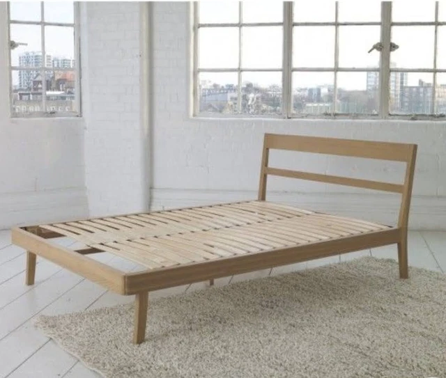 HABITAT TATSUMA SOLID Oak King Size Bed Frame Ash incl. delivery