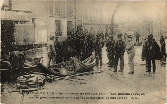 CPA Alfrotville - Inondations de janvier 1910 (274980)