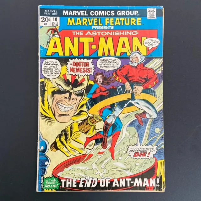 Marvel Comics • Marvel Feature Presents #10 • VG- • Bronze Age Ant-Man (1973)